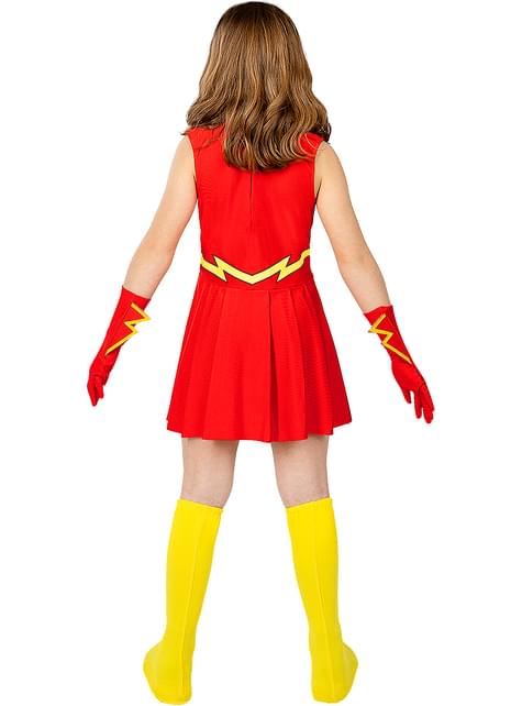 Disfraz de Flash para niña - Funiglobal | Funidelia
