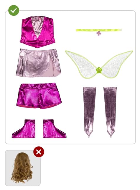 Disfraz de Flora para mujer - Winx club - Funiglobal | Funidelia