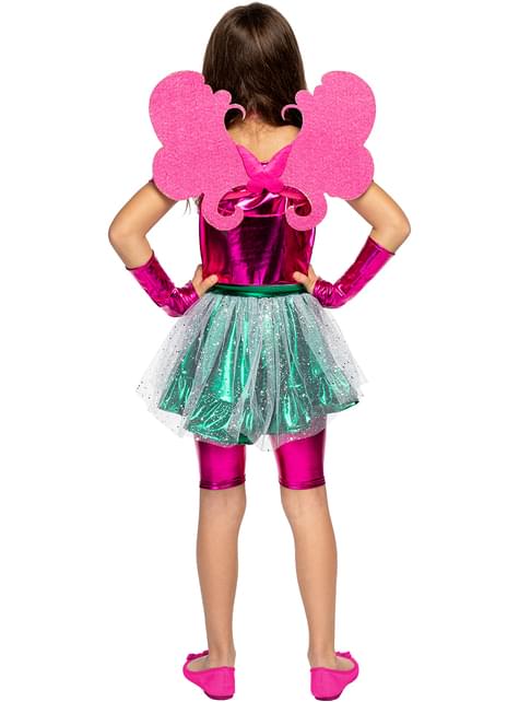 Disfraz de Flora para niña- Winx club - Funiglobal | Funidelia