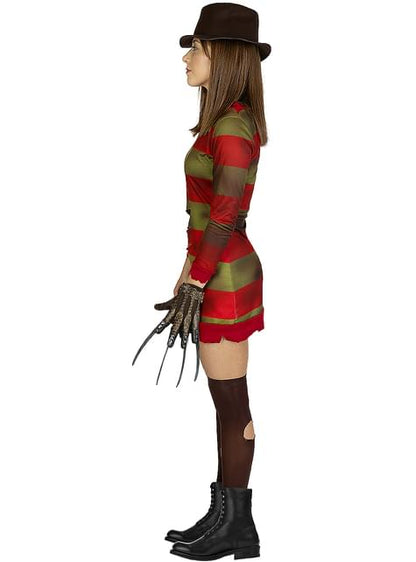 Disfraz de Freddy Krueger para Mujer - Pesadilla en Elm Street - Funiglobal | Funidelia