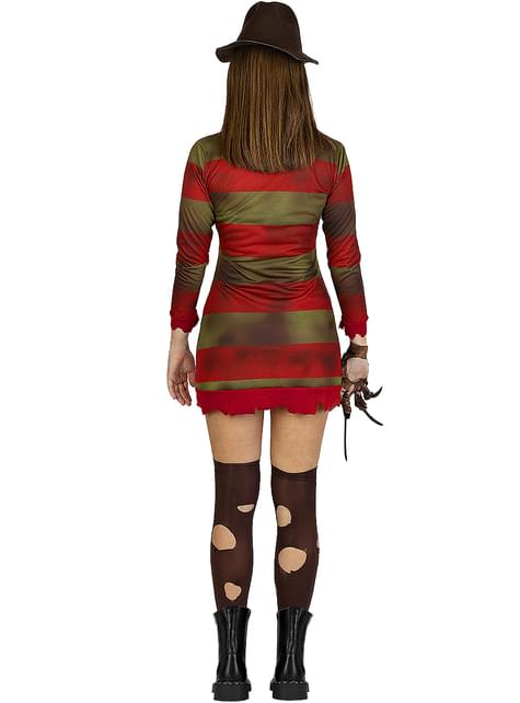 Disfraz de Freddy Krueger para Mujer - Pesadilla en Elm Street - Funiglobal | Funidelia