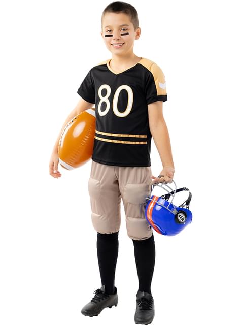 Disfraz de fútbol americano musculoso para niño - Funiglobal | Funidelia
