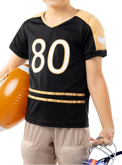 Disfraz de fútbol americano musculoso para niño - Funiglobal | Funidelia
