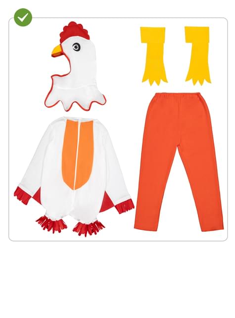 Disfraz de gallina para adulto - Funiglobal | Funidelia