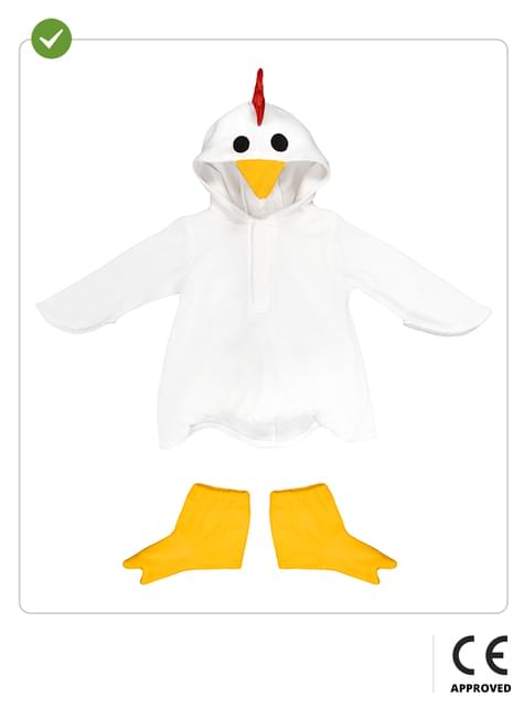 Disfraz de gallina para bebé - Funiglobal | Funidelia