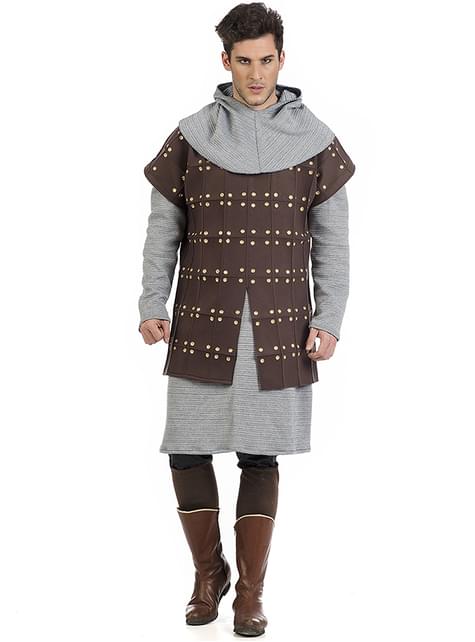 Disfraz de Gambesón medieval para hombre