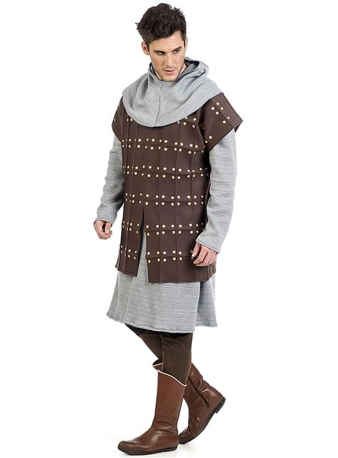 Disfraz de Gambesón medieval para hombre