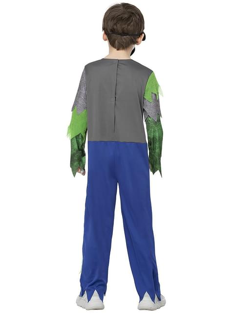 Disfraz de gamer zombie para niño