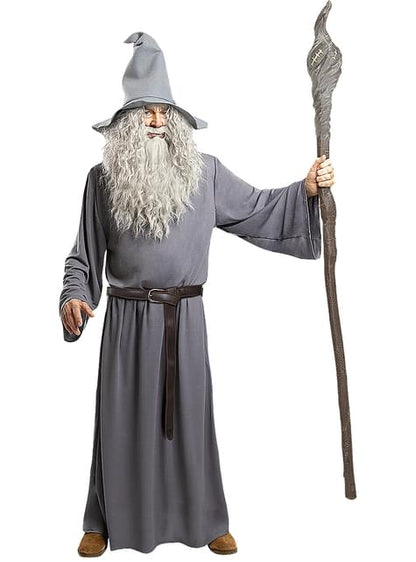 Disfraz de Gandalf con peluca para hombre - El Señor de los Anillos - Funiglobal | Funidelia