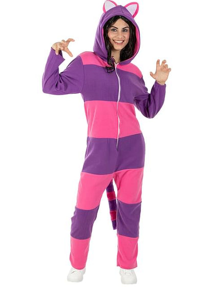 Disfraz de Gato Cheshire onesie para adulto - Funiglobal | Funidelia