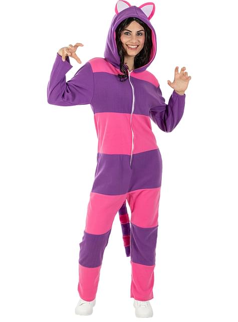 Disfraz de Gato Cheshire onesie para adulto - Funiglobal | Funidelia