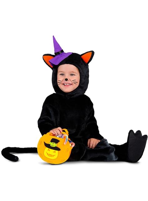 Disfraz de gato Halloween para bebé