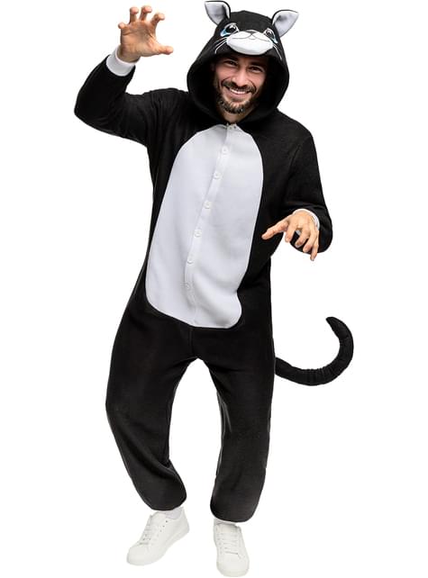 Disfraz de gato onesie para adulto - Funiglobal | Funidelia