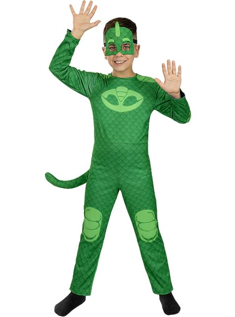 Disfraz de Gatuno y Gekko reversible - Pj Masks - Funiglobal | Funidelia