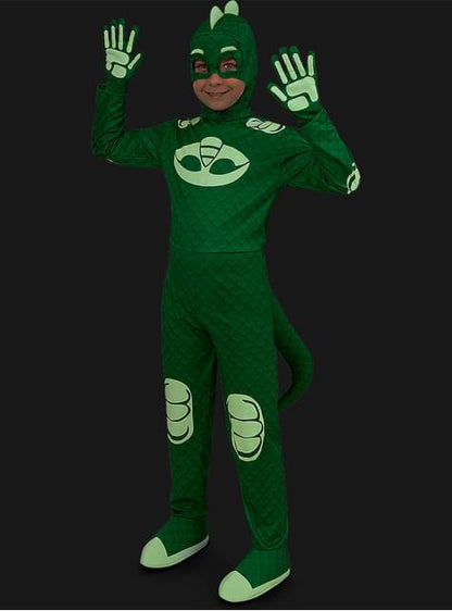 Disfraz de Gekko PJ Masks deluxe para niños - Funiglobal | Funidelia