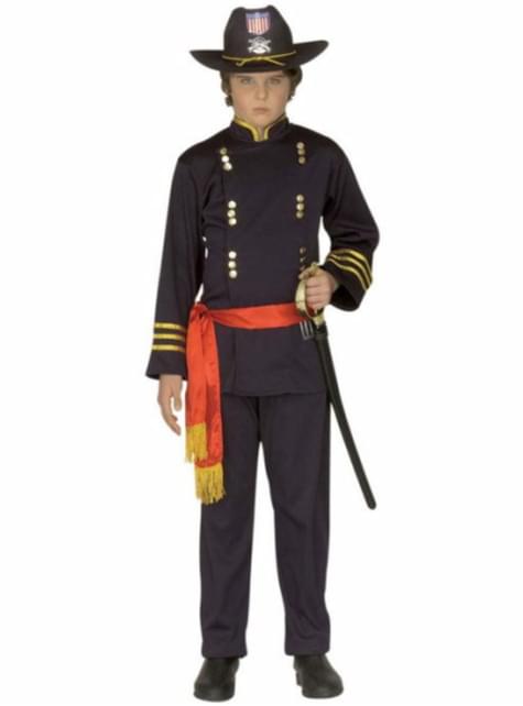 Disfraz de general nordista para niño