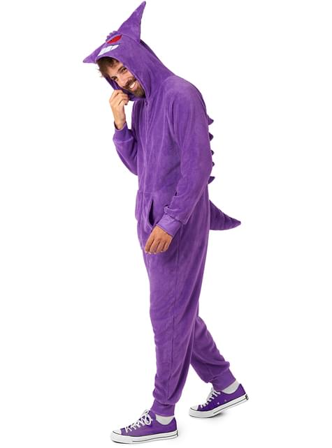 Disfraz de Gengar Pokémon onesie - Opposuits