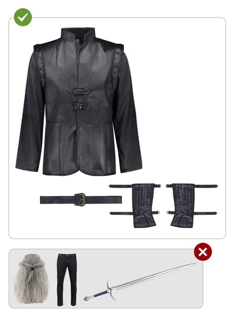 Disfraz de Geralt para hombre - The Witcher - Funiglobal | Funidelia