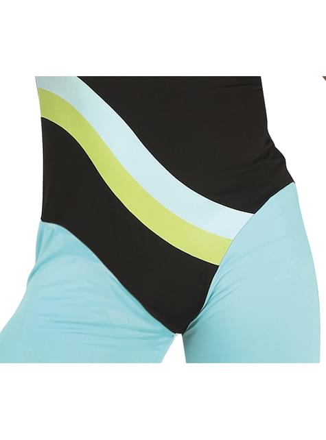 Disfraz de gimnasta de los Años 80 para hombre - Guirca | Funidelia