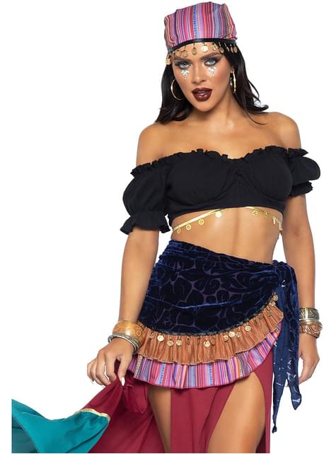 Disfraz de gitana bola de cristal para mujer - Leg Avenue | Funidelia