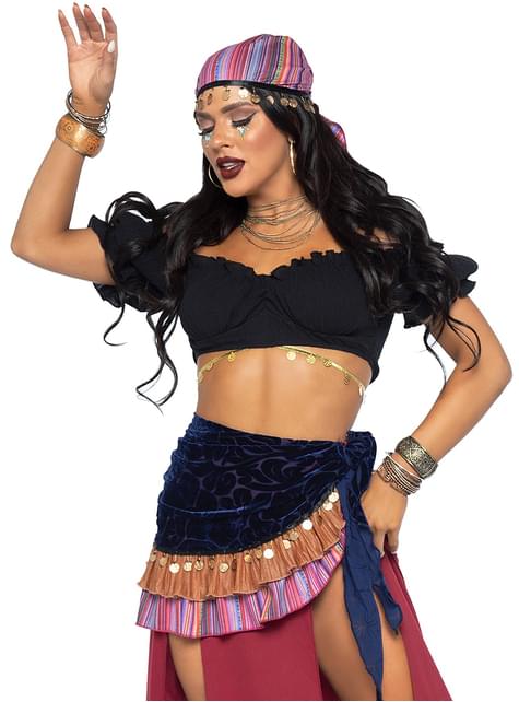 Disfraz de gitana bola de cristal para mujer - Leg Avenue | Funidelia