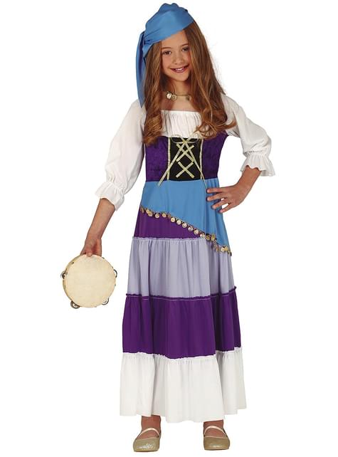 Disfraz de gitana infantil