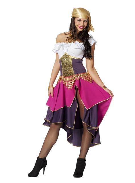 Disfraz de gitana para mujer - Wilbers | Funidelia