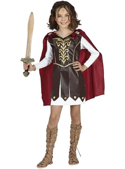Disfraz de gladiadora para niña - Guirca | Funidelia
