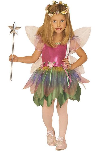 Disfraz de Hada Arcoiris para niña - Widmann | Funidelia