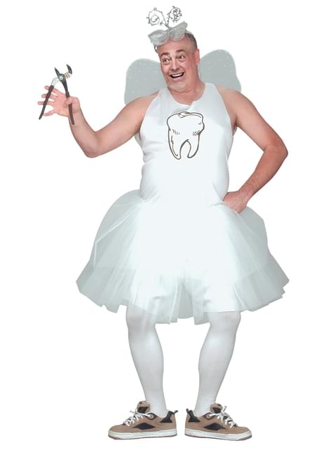 Disfraz de Hada de los Dientes para hombre talla grande - Fun World | Funidelia