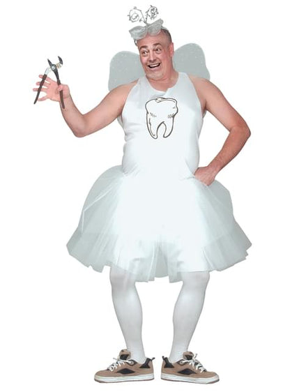 Disfraz de Hada de los Dientes para hombre talla grande - Fun World | Funidelia
