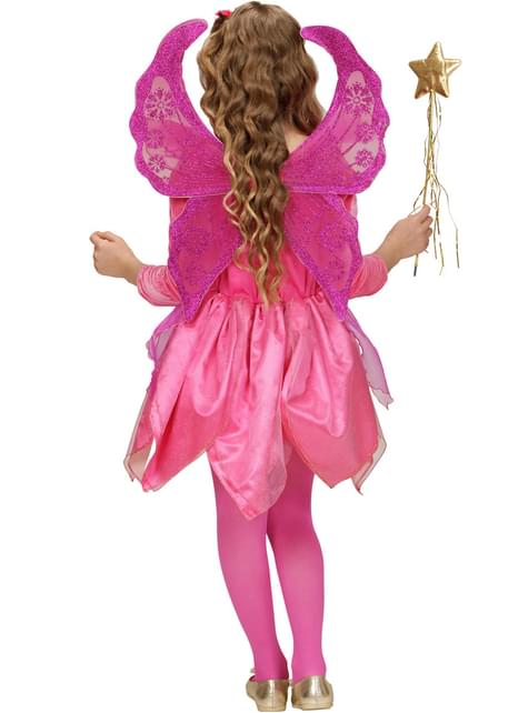 Disfraz de hada rosa para niña