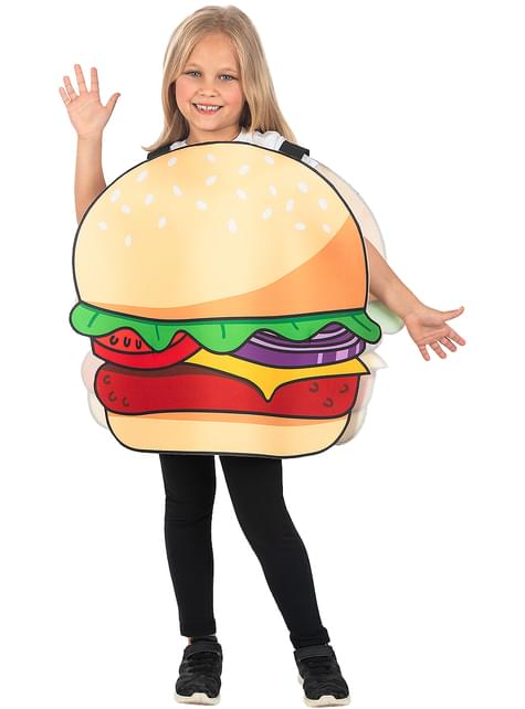 Disfraz de hamburguesa para niños - Funiglobal | Funidelia