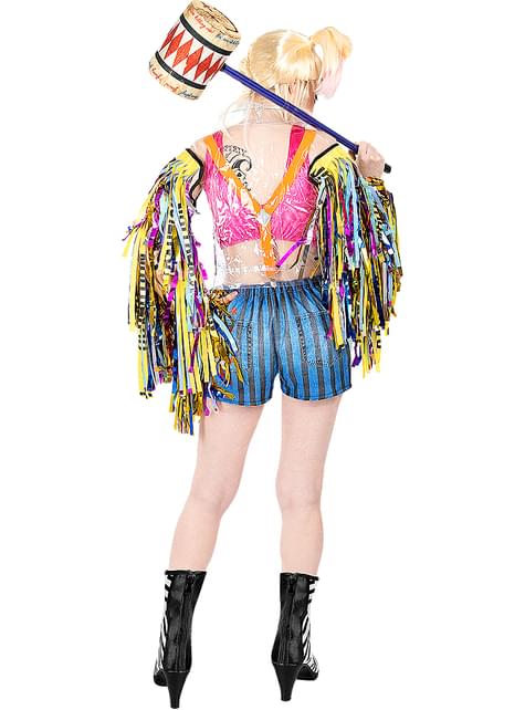 Disfraz de Harley Quinn con flecos - Birds of Prey - Funiglobal | Funidelia