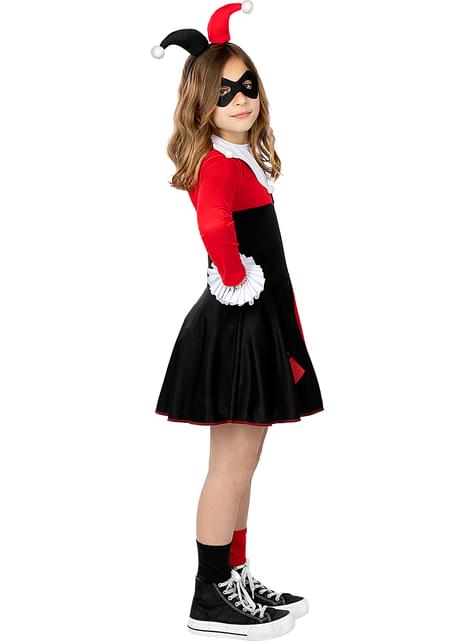 Disfraz de Harley Quinn para niña - DC Comics - Funiglobal | Funidelia