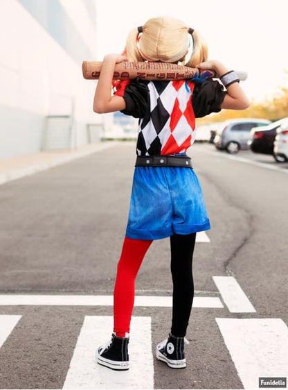 Disfraz de Harley Quinn para niña - Funiglobal | Funidelia