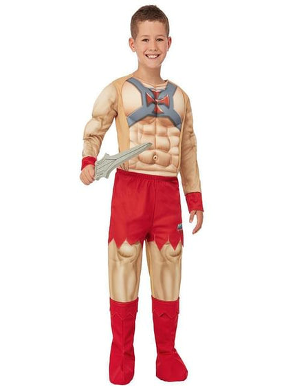Disfraz de He Man musculoso para niño