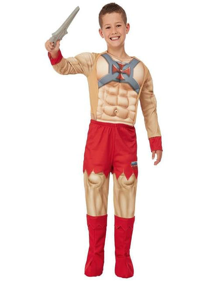 Disfraz de He Man musculoso para niño