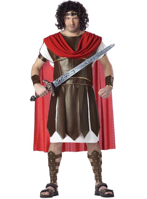 Disfraz de Hércules para hombre talla grande