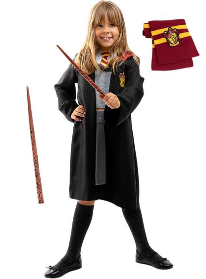 Disfraz de Hermione Granger con accesorios para niña