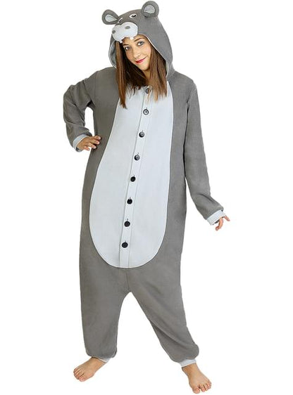 Disfraz de hipopótamo onesie para adulto - Funiglobal | Funidelia