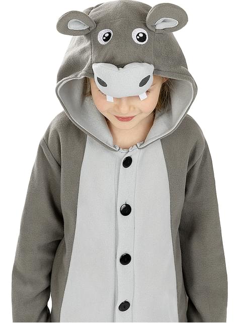 Disfraz de hipopótamo onesie para niños - Funiglobal | Funidelia