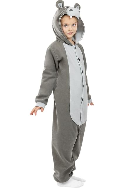 Disfraz de hipopótamo onesie para niños - Funiglobal | Funidelia