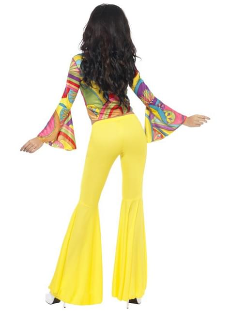 Disfraz de hippie amigable para mujer - Smiffys | Funidelia