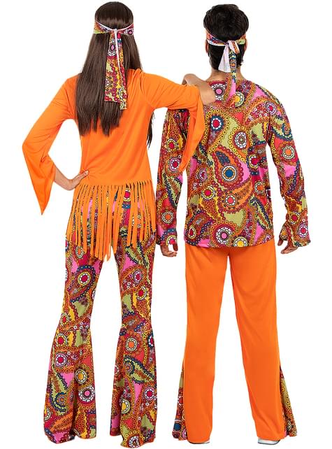 Disfraz de Hippie feliz para mujer - Funiglobal | Funidelia