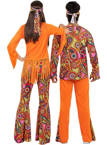 Disfraz de Hippie feliz para mujer - Funiglobal | Funidelia