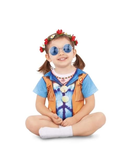 Disfraz de Hippie para bebé unisex - My Other Me | Funidelia
