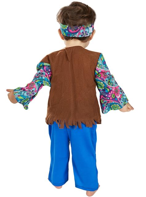 Disfraz de Hippie para bebé - Funiglobal | Funidelia
