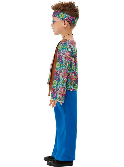 Disfraz de hippie para niño - Funiglobal | Funidelia