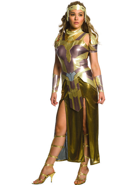 Disfraz de Hippolyta Wonder Woman deluxe para mujer